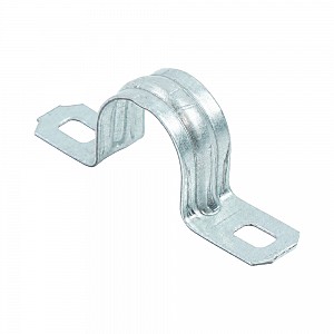 SMD-19-20 Скоба монтажная двухлапковая СМД 19-20 оцинк.сталь (уп 100 шт)