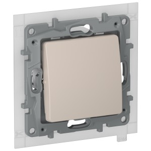 IEKETIKA Переключатель 1-клавишный схема 6 10АХ IP44 безвинтовые зажимы 6711071 песочный IEK