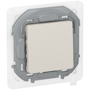 IEKINSPIRIA Переключатель 1-клавишный схема 6 10АХ IP44 безвинтовые зажимы 6736781 шампань IEK