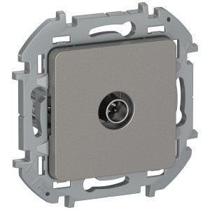 IEKINSPIRIA Розетка TV оконечная 6738771 дымчатый IEK
