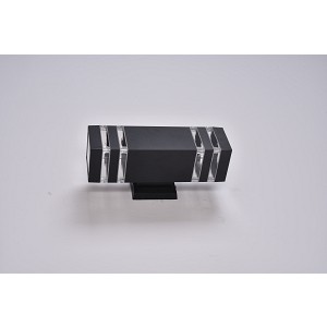 GBW-107-BL-0300 Светильник уличный настенный ЭРА «Геката» GBW-107-BL-0300 230В 2хЕ27 IP54 вверх/вниз черный