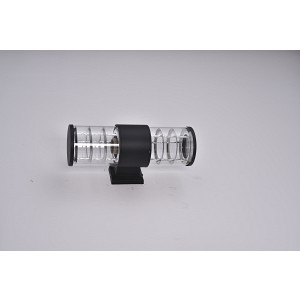 GBW-108-BL-0320  Светильник уличный настенный ЭРА «Асия» GBW-108-BL-0320 230В 2хЕ27 IP54 вверх/вниз черный