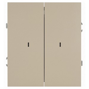 16-1105-04 Выключатель ЭРА Arktik 16-1105-04 двойной с подсветкой 10АХ-250В шампань
