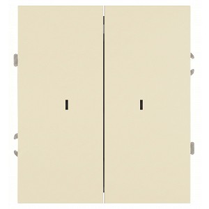 16-1105-02 Выключатель ЭРА Arktik 16-1105-02 двойной с подсветкой 10АХ-250В слоновая кость