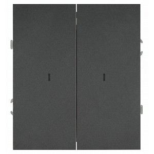 16-1105-06 Выключатель ЭРА Arktik 16-1105-06 двойной с подсветкой 10АХ-250В графит