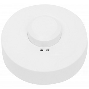 MDM 01  Датчик движения ЭРА MDM 01 микроволновый 1200Вт потолочный гориз 360° верт 360° настр 3-10м настр 10-2000лк IP20