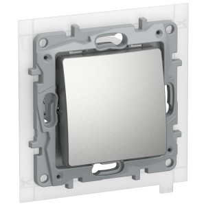 IEKETIKA Переключатель 1-клавишный схема 6 10АХ IP44 безвинтовые зажимы 6724071 алюминий IEK