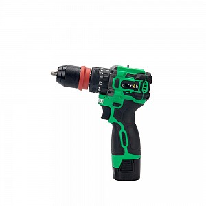 Дрель-шуруповерт аккумуляторная ударная бесщеточная Zitrek Green Impact 16 Li-ion в кейсе, со съемн