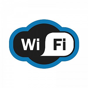 Табличка ПВХ «Зона Wi-Fi» 200х150 мм REXANT