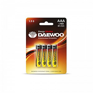 LR03 DAEWOO ENERGY Alkaline BL-4