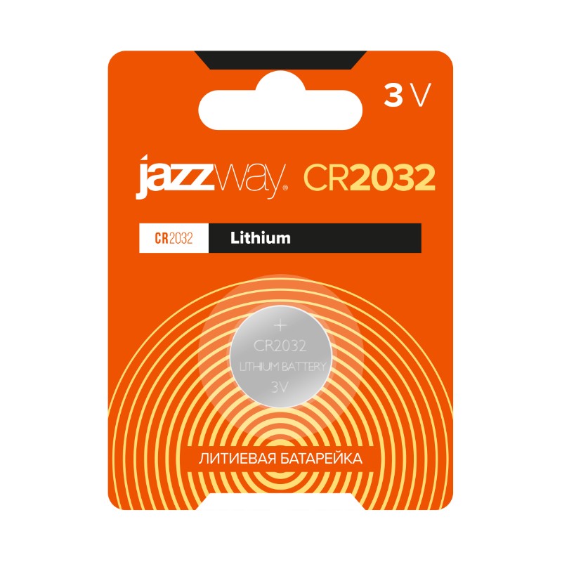 Серия LITHIUM (литиевые) / CR2032 JAZZway BL-1 (2852892)