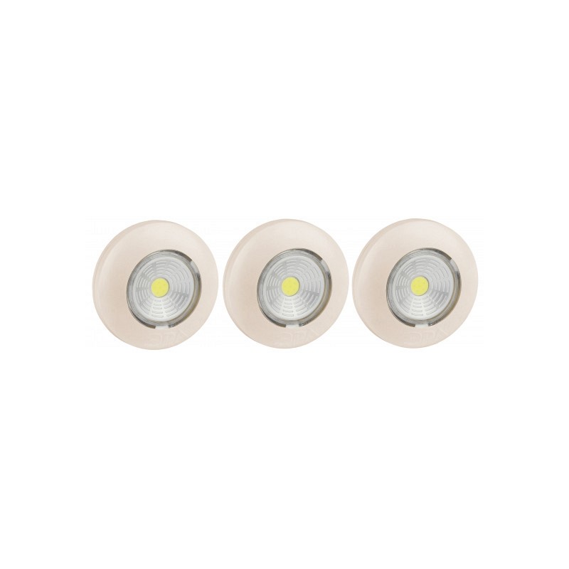 Фонарь Эра аврора пушлайт 4 led 3шт ассортим т/у (5055945570625)
