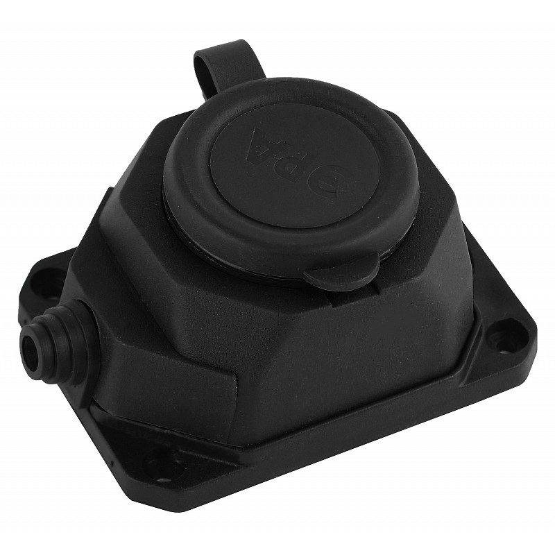 K-1e-B-IP44 Колодка ЭРА K-1e-B-IP44 каучуковая с заземлением 1