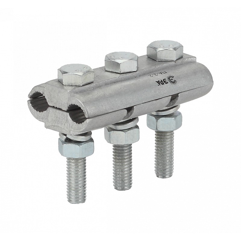 PS-2-1 Зажим ЭРА PS-2-1 плашечный 2 болта 9,1-12,0 мм2
