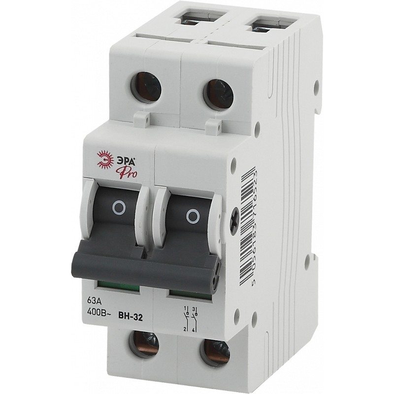NO-902-88 Выключатель нагрузки ЭРА PRO NO-902-88 ВН-32 2P 63A