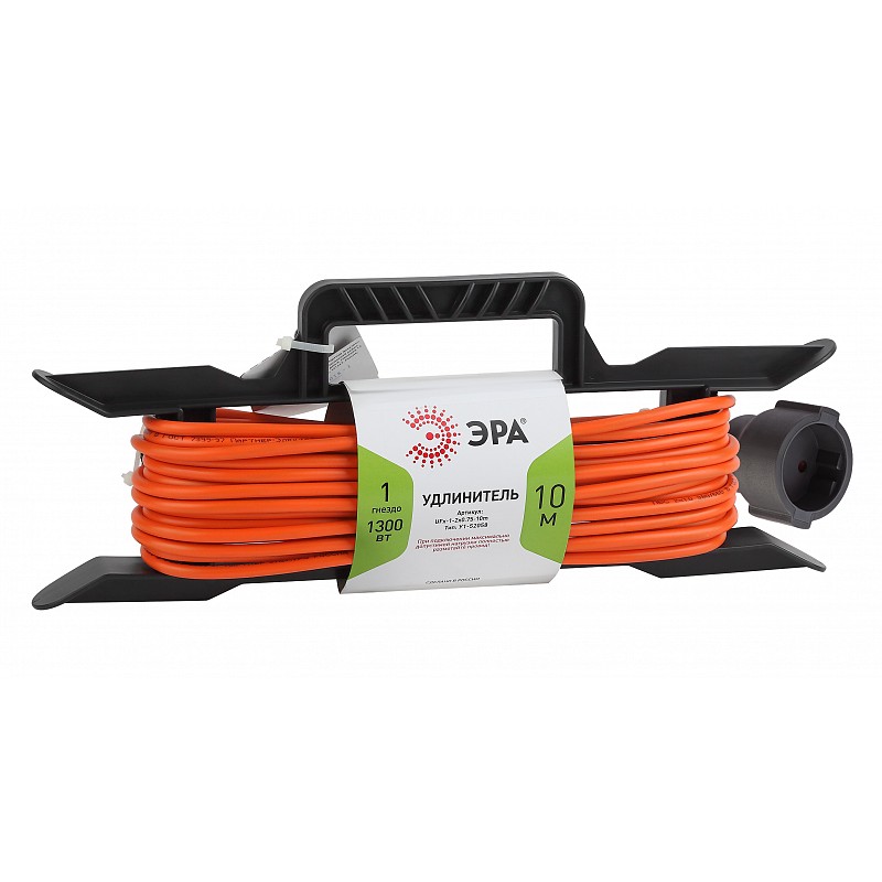 UFx-1-2x0.75-10m Удлинитель силовой ЭРА UFx-1-2x0.75-10m на рамке
