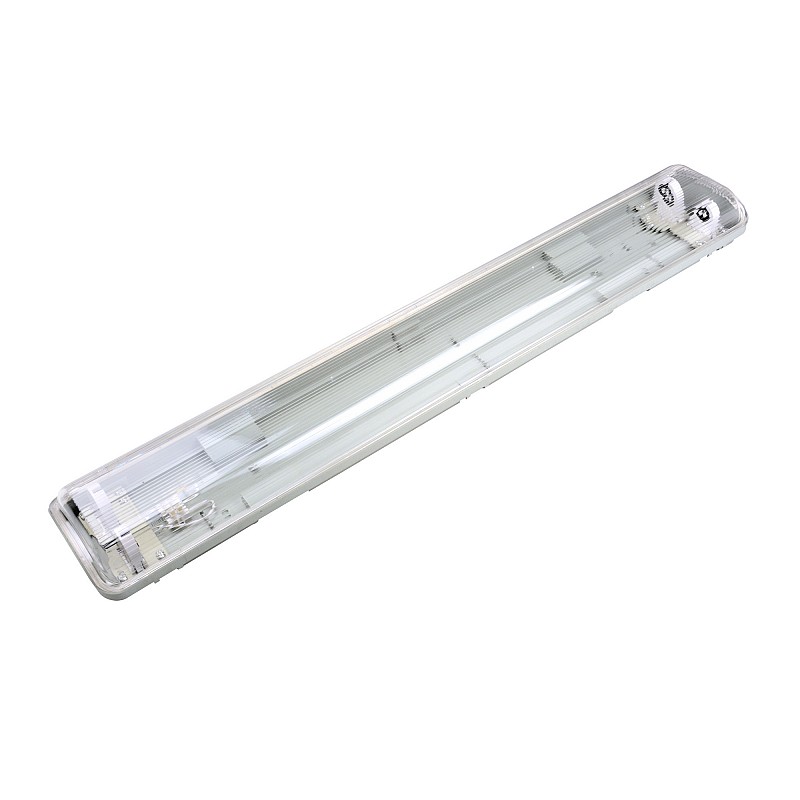 Светильник пылевлагозащищенный Uniel ULW-T42A T8x2/L66 IP65 WHITE, UL ...
