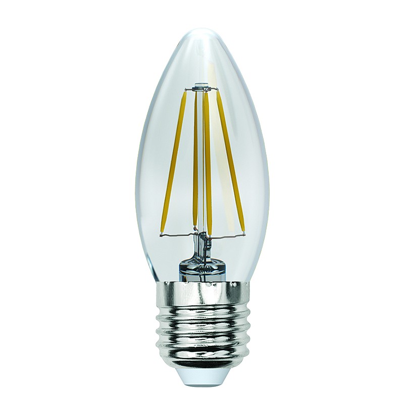 Лампы светодиодные Uniel LED-C35-13W/3000K/E27/CL PLS02WH картон