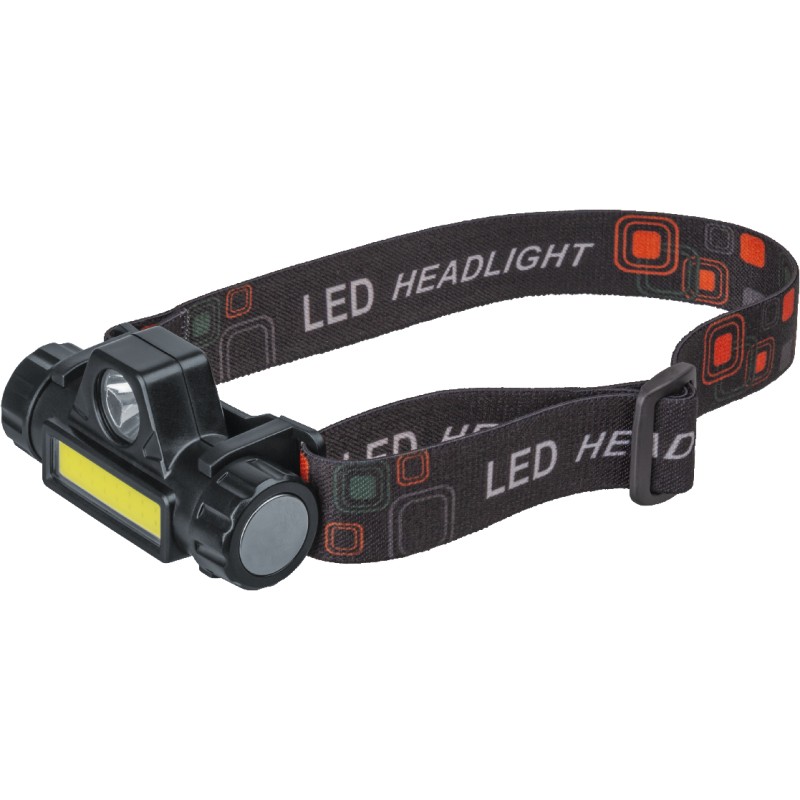 Фонарь Navigator 14 661 NPT-H25-ACCU налоб.1CREE LED5Вт+1COB