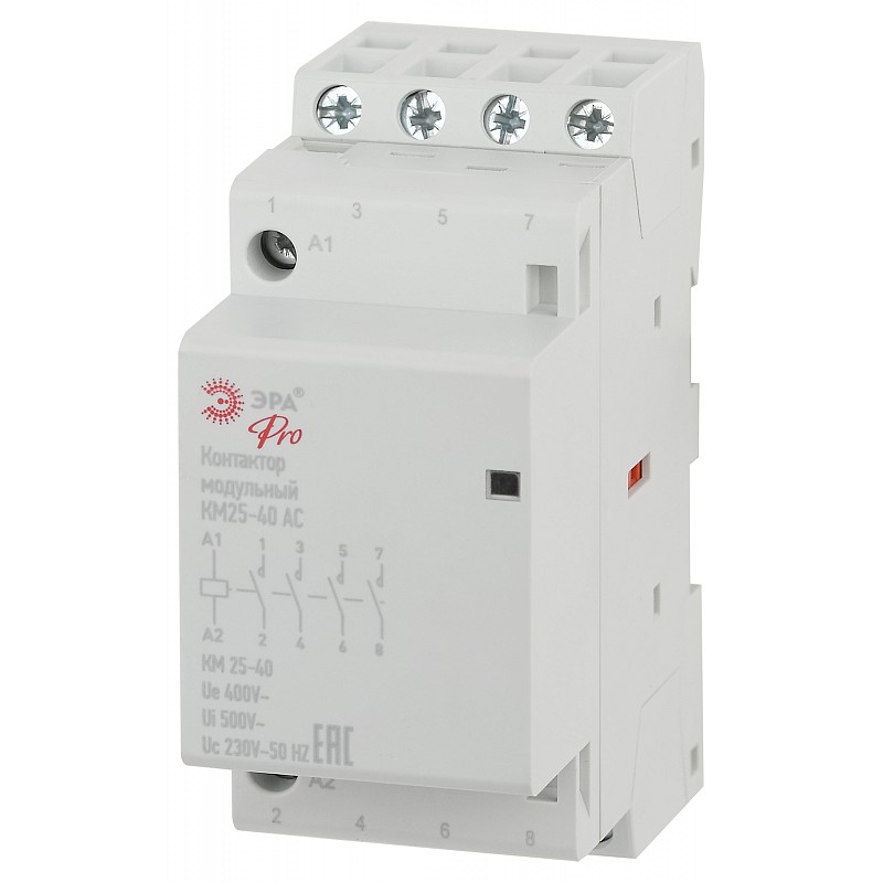 NO-902-298 Контактор модульный ЭРА PRO NO-902-298 КМ20-40 AC