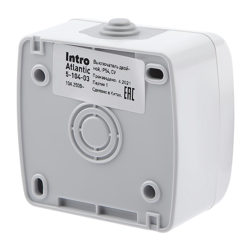 розетка intro atlantic. выключатель накладной одноклавишный ip65. выключатель intro atlantic 5-105-03. выключатель 1кл. выключатель ip54 открытой установки.