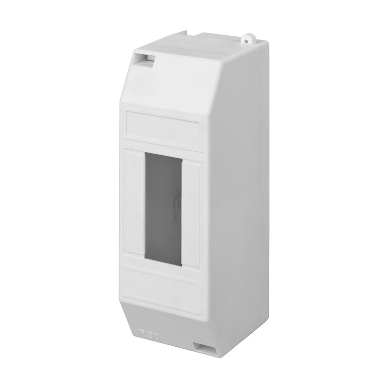 Бокс пластиковый КМПн 1/2 IP20 белый с инд. упак. REXANT