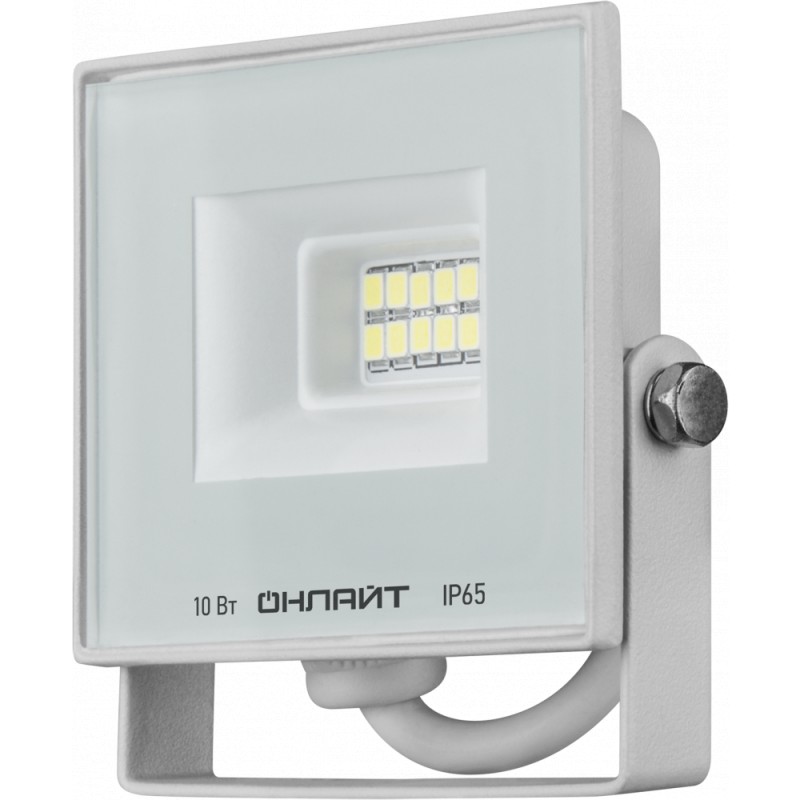 Светильник ОНЛАЙТ 90 131 OFL-10-6K-WH-IP65-LED