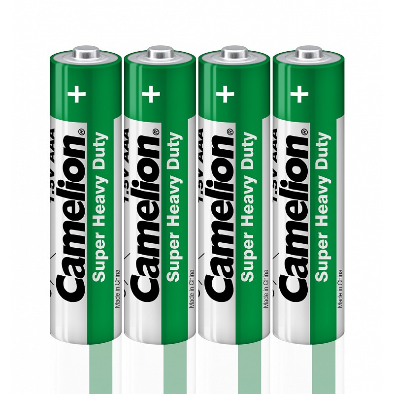 Camelion Green R03 SR-4 (R03P-SP4G, мизинчиковая батарейка ААА