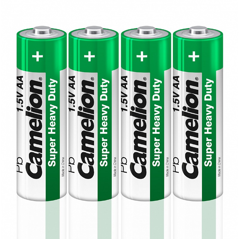 Camelion Green R6P SR-4 (R6P-SP4G, пальчиковая батарейка АА 1.5В)