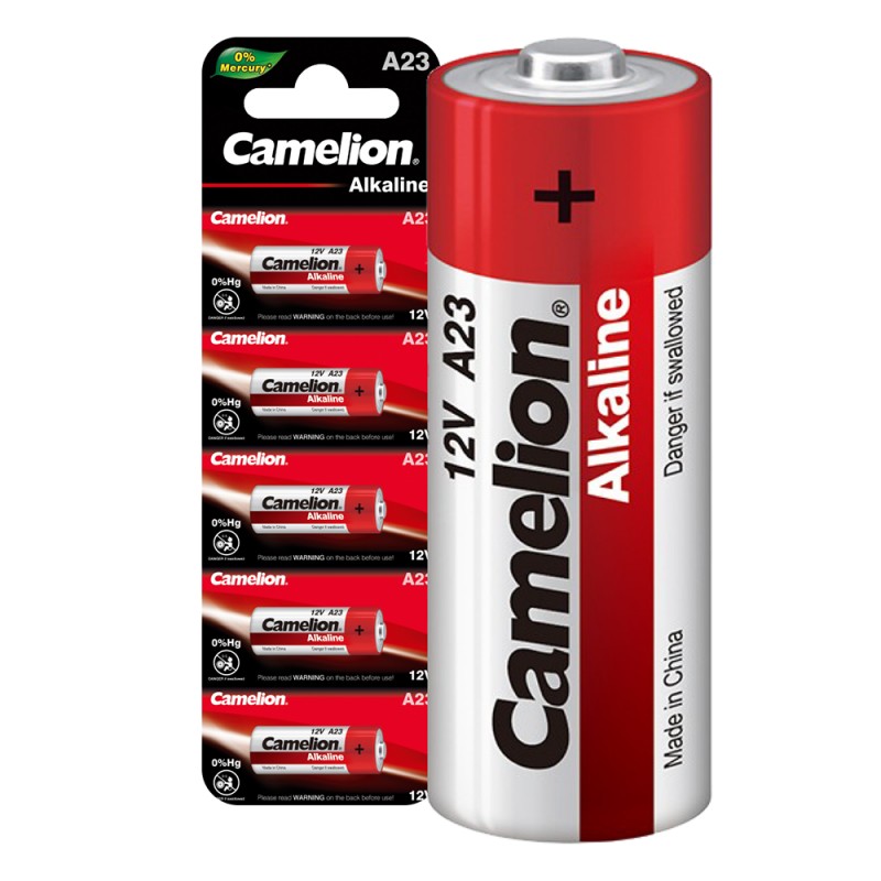 Camelion Plus Alkaline BL-5 LR23A (A23-BP5, батарейка,12В) (упак. 5