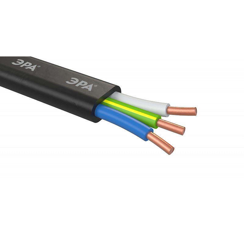 ВП3-2,5LS-20 Кабель ЭРА ВВГ-Пнг(А)-LS 3х2,5(N,PE) 20м