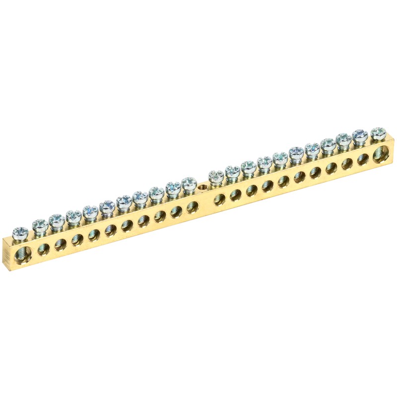 Шина pen "земля-ноль" 6х9мм 8/1 (8групп/крепеж по центру) iek, арт. Шина ноль-земля с отверстием. Шина pen земля-ноль 6х9мм 20/2 (20 групп/крепеж по центру). Шина нулевая ksn-1-3-6x9-17. Шина нулевая ynn10-08-100 иэк.