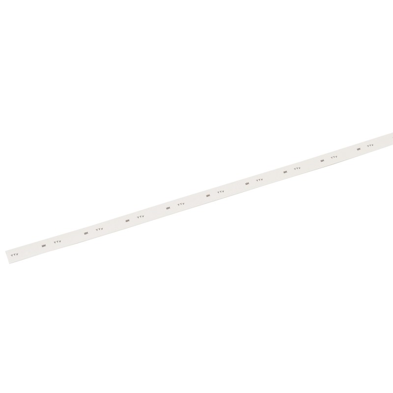 Трубка термоусадочная ТТУ нг-LS 2/1 белая (1м) IEK