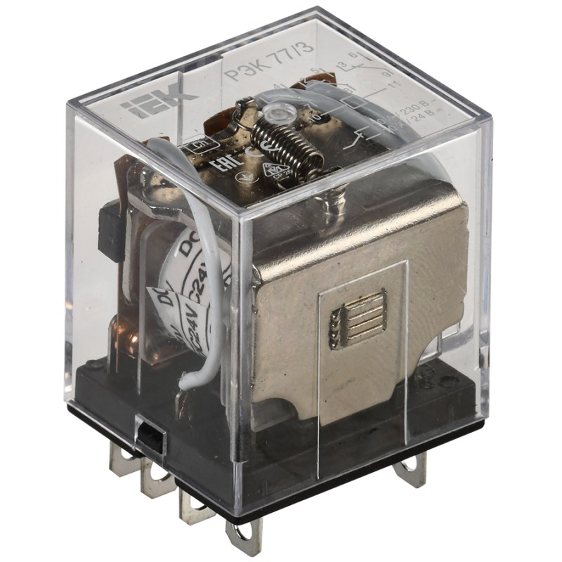 Реле РЭК77/3 10А 24В DC IEK