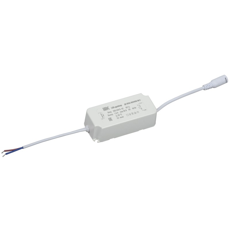 LED-драйвер тип ДВ SESA-ADH40W-SN Е для LED светильников 40Вт IEK
