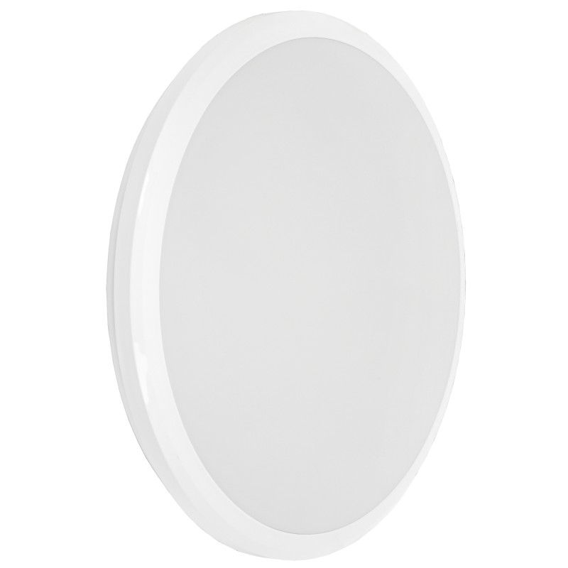 Светильник светодиодный ДПБ 3005 24Вт IP54 4000K круг белый IEK ...