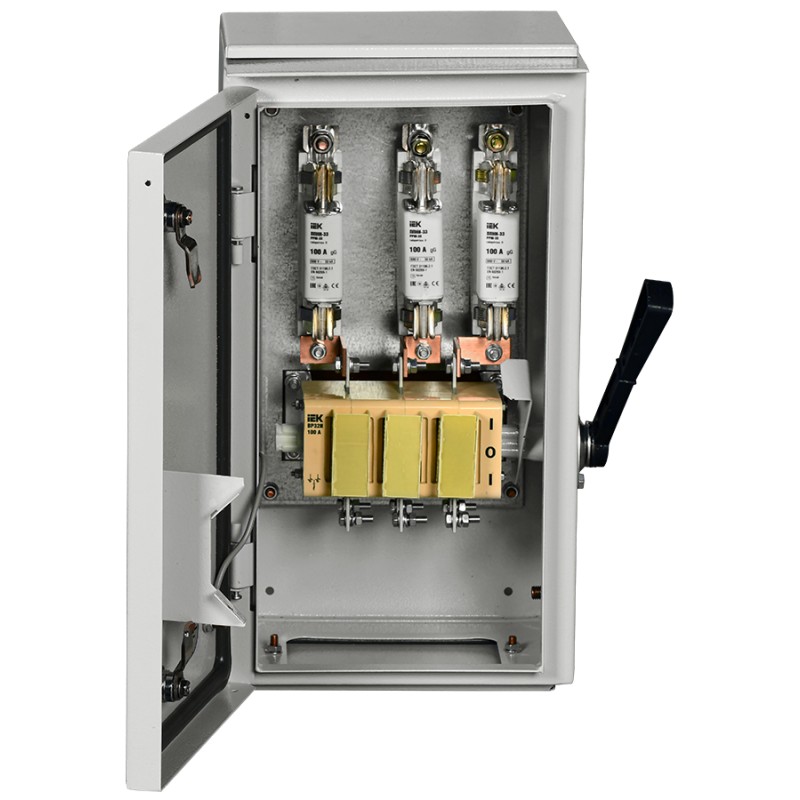 Ящик с рубильником и предохранителями ЯРП-100А (IEK), YARP-100-2-54