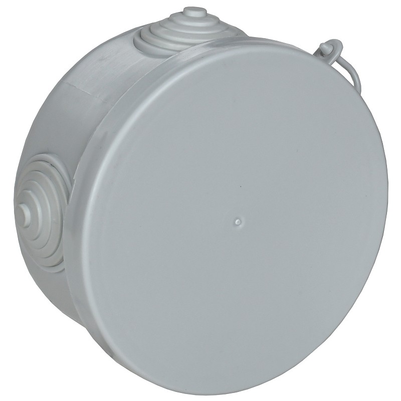 Коробка распаячная КМ для открытой проводки D=85х40мм IP54 4