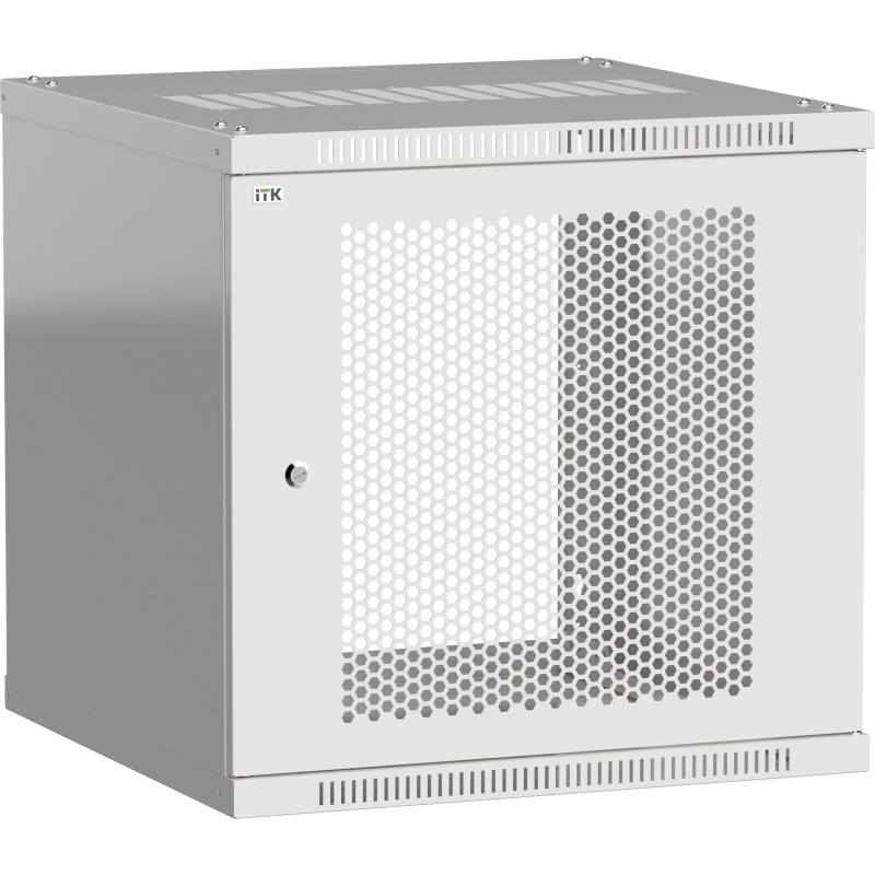 ITK Шкаф LINEA WE 15U 600x650мм дверь перфорированная серый