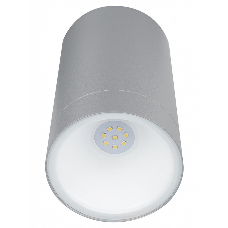 Светильник настенный LED, Соло, 6 Вт, 4000 К, H160 мм, алюм./сер.,