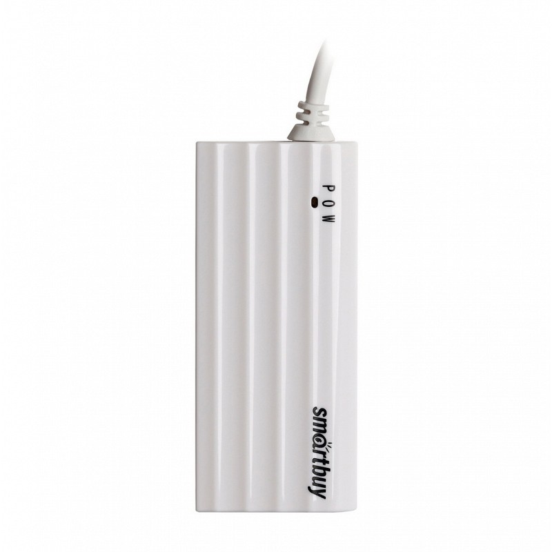 USB 2.0 Хаб Smartbuy 6810, 4 порта, белый (SBHA-6810-W), А-000009584