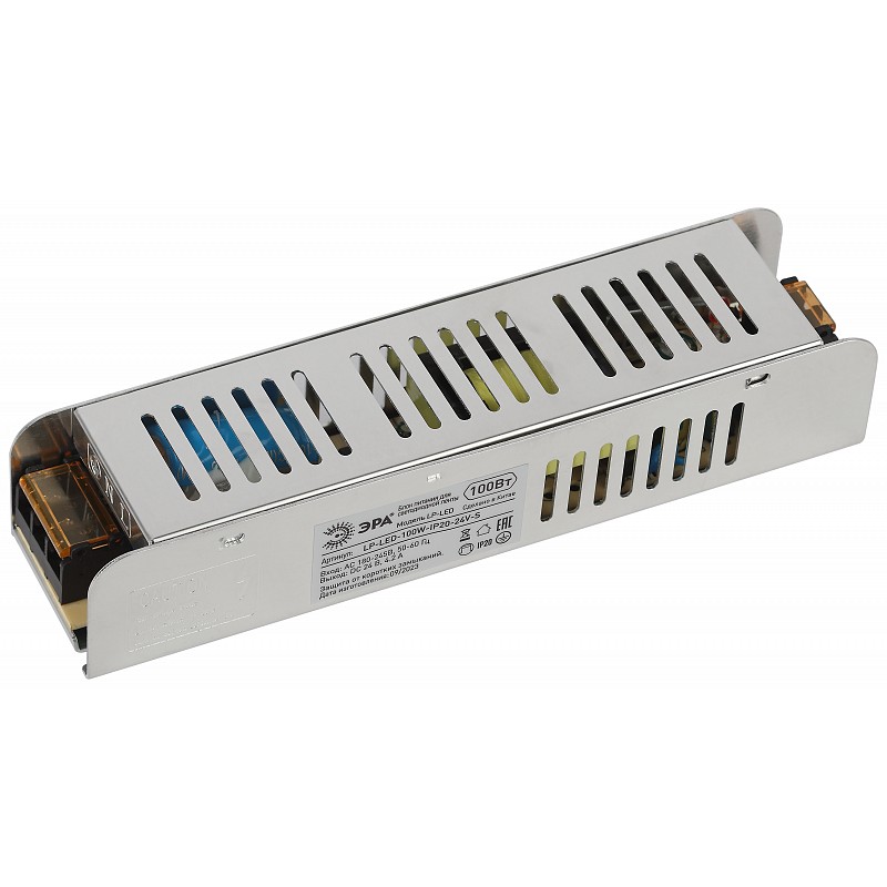 LP-LED-100W-IP20-24V-S  Блок питания ЭРА LP-LED-100W-IP20-24V-S