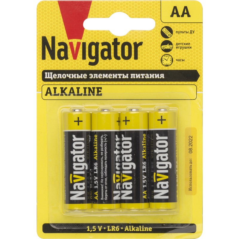 Элемент питания Navigator 61 463 NBT-NPE-LR6-BP4