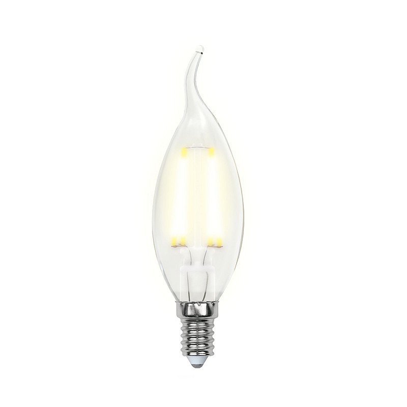 Лампы светодиодные Uniel LED-CW35-7,5W/WW/E14/CL GLA01TR картон