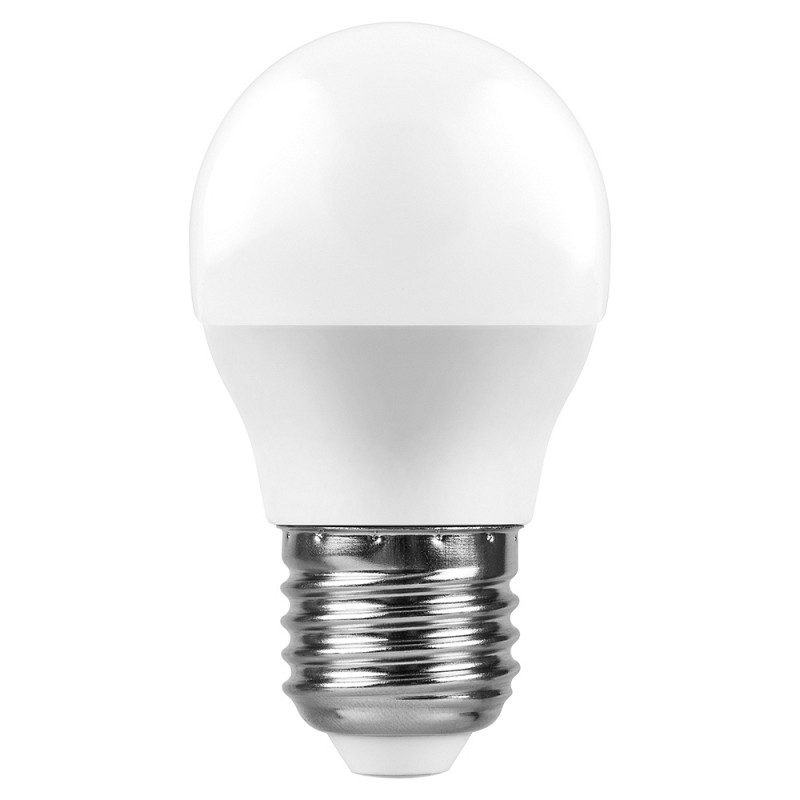 Лампа светодиодная диммируемая, (11W) 230V E27 4000K G45, LB-751