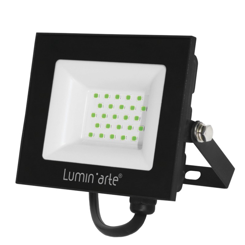 Светодиодный прожектор LUMIN'ARTE LFL-30W/07 30Вт зеленый цвет