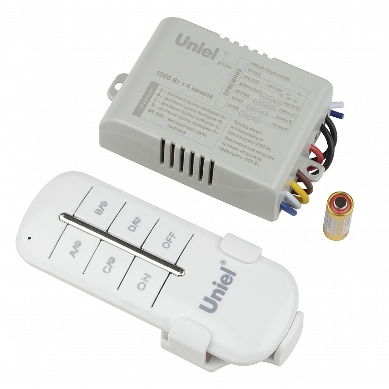 Пульты управления световыми приборами Uniel UCH-P005-G4-1000W-30M