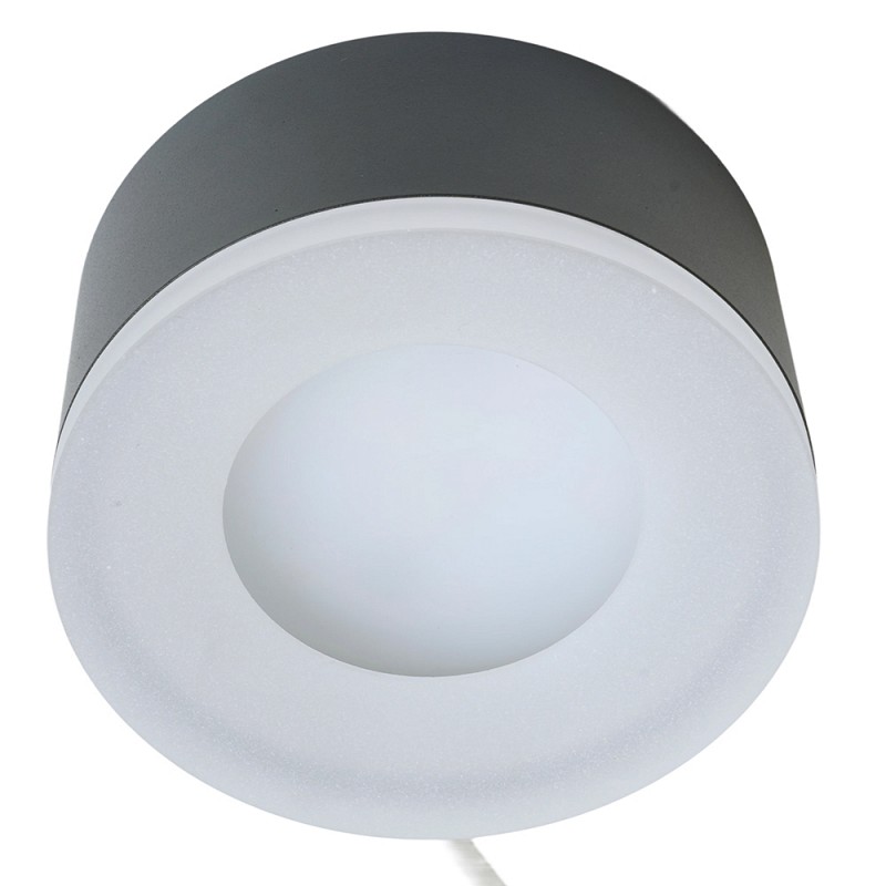 Светильник потолочный 12W, 230V, GX53, черный, HL456