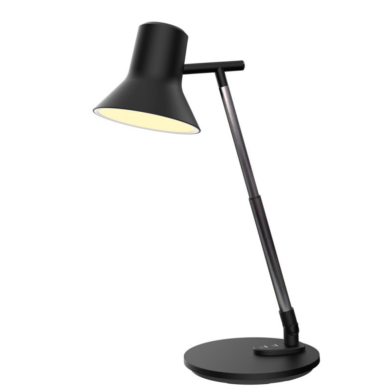 KD-802 C02 черн.LED( наст.свет-к, 8Вт, 580лм, рег.ярк и цвет.темп)