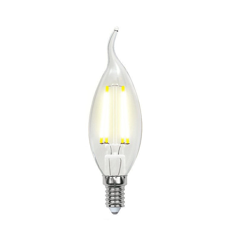 Лампы светодиодные Uniel LED-CW35-6W/NW/E14/CL PLS02WH картон